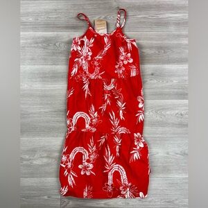 Patahola Patagonia girl’s red summer dress